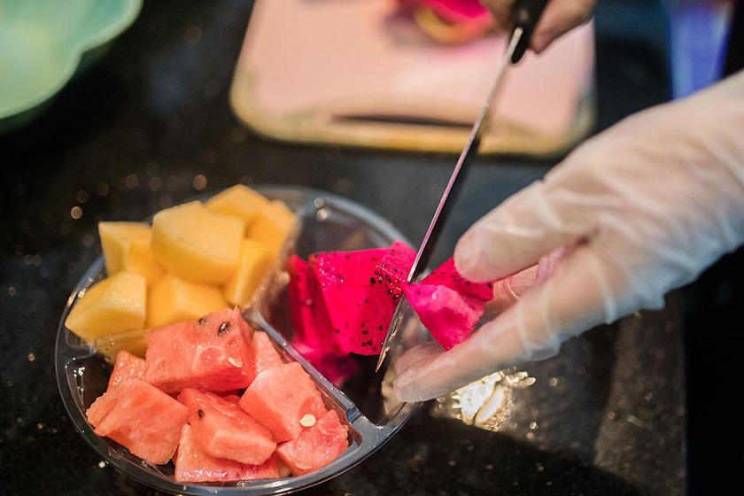 salad hoa quả